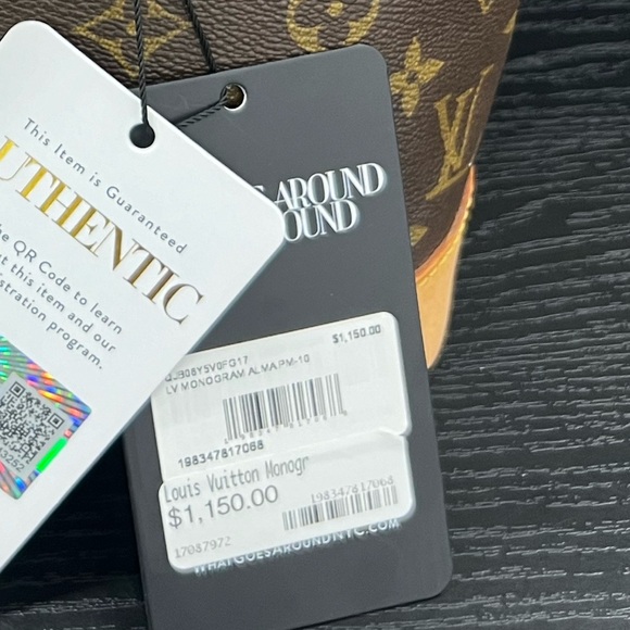 Louis Vuitton Alma PM Monogram Top Handle Bag - Picture 9 of 9